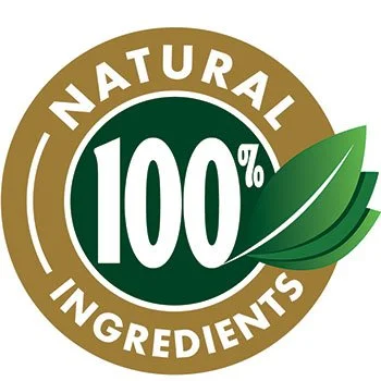 VisiFlora all natural badge