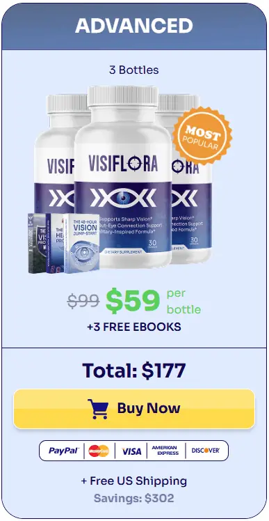 VisiFlora three bottles order