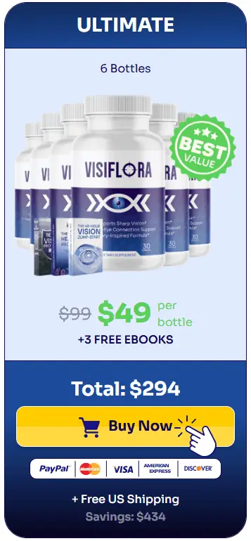 VisiFlora 6 bottles